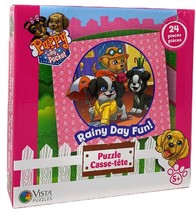 Vista Puzzles 24-Piece Jigsaw Puzzle for Kids, Puppy In My Pocket Rainy ... - $9.74