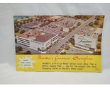 Vintage Florida&#39;s Greatest Showplace Shopping Center Brochure Booklet - £28.02 GBP