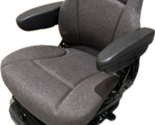 Sears Gray Fabric 12 Volt Air Suspension Seat w/ Fore and Aft Isolator -... - £782.25 GBP