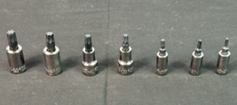 NEW Craftsman USA 7 Piece Torx Bit Socket Set 1/4&quot; &amp; 3/8&quot; Drive T15 - T5... - £39.66 GBP