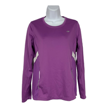 New Balance Women&#39;s Lightning Dry Long Sleeved Crew Neck T-shirt Size Medium - £18.68 GBP