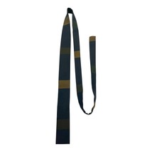VTG Superba Mustang Men’s Tie – Black Olive Stripe – Slim 1960s - $20.70