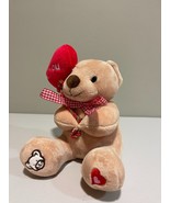 Plush Teddy Bear with Heart – Soft Stuffed Animal, Valentine’s Gift, Cud... - $184.95 MXN