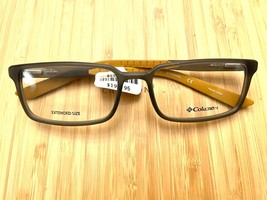 Columbia Eyeglasses Frames C8023 039 Clear Matte Grey Yellow 58-18-150 w... - $54.45