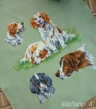 Setter Dog Cross Stitch puppy pattern pdf - Dog Sampler cross stitch Ani... - £14.21 GBP