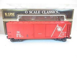 K-LINE TRAINS K-761-1231 CENTRAL RR OF NJ BOXCAR - LN - 0/027 - BOXED- A1B - £32.38 GBP