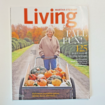 MARTHA STEWART LIVING Magazine OCTOBER 2017 FALL Halloween Apples Pumpkins  - $10.99