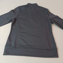 Adidas Climalite LATECH Mens Gray 1/4 Zip Pullover Shirt Long Sleeve Size Medium image 12