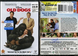 Old Dogs Dvd Kelly Preston Robin Williams John Travolta Disney Video New Sealed - £6.35 GBP