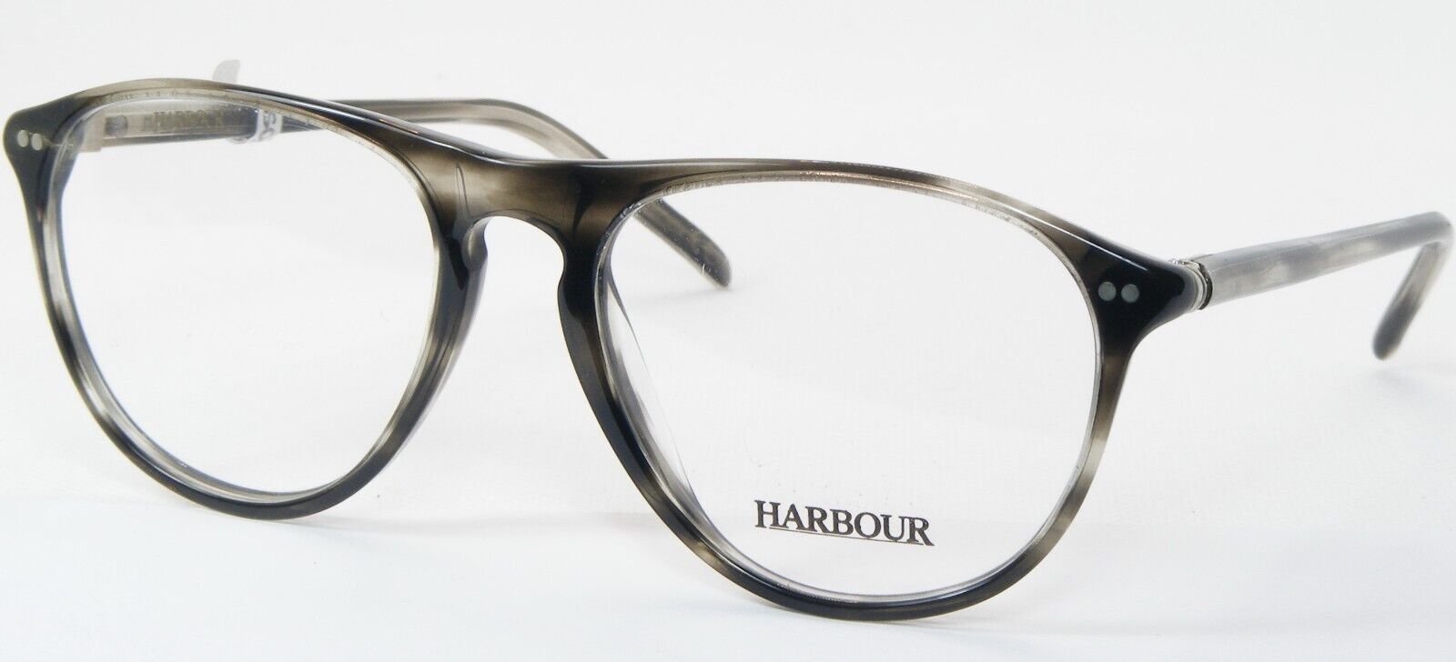 Lunettes Transparentes Tortue Grises HARBOUR XXXIX 52-18-145 Allemagne - $154.00