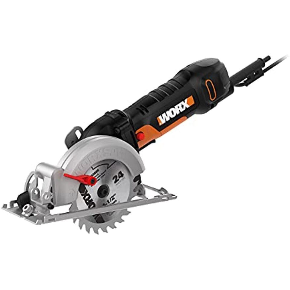 Worx WX439L 4.5 Amp WORXSAW 4.5&quot; Electric Compact Circular Saw - $95.96
