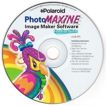 Polaroid PhotoMAXINE for Girls (PC-CD, 1998) for Windows - NEW CD in SLEEVE - £3.13 GBP