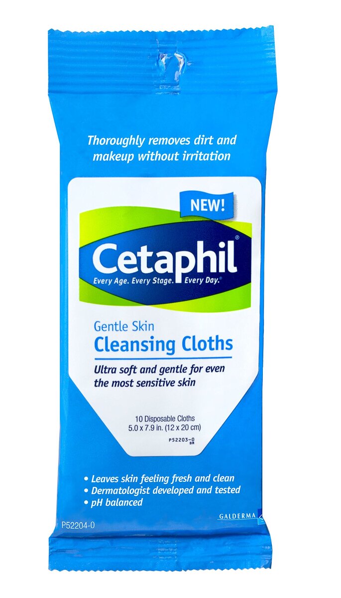 Cetaphil Gentle Cleansing Cloth, 10 Count (Pack of 1) - $9.89 Cetaphil Gentle Cleansing Cloth, 10 Count (Pack of 1) - $9.89