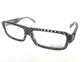 Vintage ALAIN MIKLI AL 1027 0003 59mm Domino Men's Eyeglasses Frame France - $399.99
