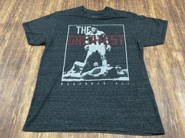 Muhammad Ali “The Greatest” Men’s Gray T-Shirt - Medium - £2.75 GBP