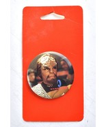 *VINTAGE Pinback Button Star Trek Generations 1994 Lt. Commander Worf - $175.35 MXN