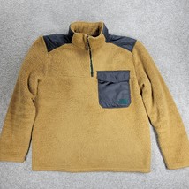 The North Face Groveland Synchilla Mens L Chestnut Sherpa Fleece 1/4 Zip... - $70.71