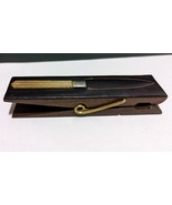 DUNHILL DESK ORGANIZER OVERSIZED CLOTHESPIN MAIL/DOCUMENT CLIP  + LETTER... - £94.16 GBP