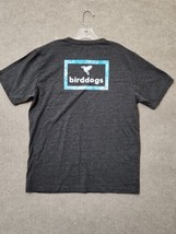 Bird Dogs T Shirt Mens XL Gray Short Sleeve Cotton Athletic Gym Logo Spe... - $19.67