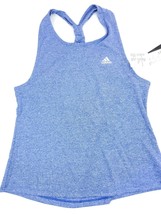 adidas women&#39;s tennis club tie-back tank top shock Blue Sample Size S - £19.60 GBP