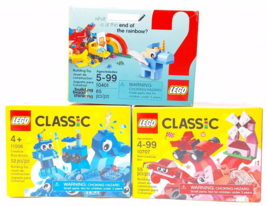 Lego Classic Creative Blue Bricks 11006 + 10401 + 10707 Lot 3 sets - £12.82 GBP