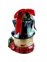 Yankee Candle Tealight Snowman Candle Holder NWT - £14.24 GBP