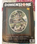 DIMENSIONS Cross Stitch Kit LOVELY VICTORIAN HOME #3874 NEW George Bjorkland - $25.99