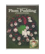 Marsha McKerr&#39;s Plum Pudding Christmas Cross Stitch Needlepoint Pattern ... - £6.16 GBP