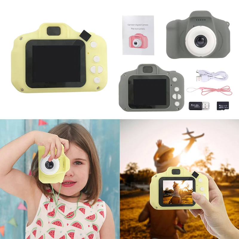 HD Children Kids Camera USB Charging 2 Inch IPS Screen Digital Camera - £8.20 GBP+
