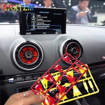 SRXTZM Air Outlet Color Changing Blade Red Yellow 4pcs/Set For  A3 S3 Rs3 8V 201 - £87.38 GBP