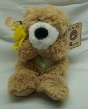 Boyds American Cancer Society Teddy Bear W/ Daffodil 5&quot; Plush Stuffed Animal New - $16.34