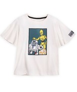 Disney Store Women&#39;s Star Wars S/S Droids &quot;Greatest in the Galaxy&quot; Top S... - $29.69