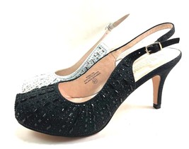 De Blossom Roma-14 Embellished Mid Heel Slingback Dress Shoe Choose Sz/C... - $61.33 CAD