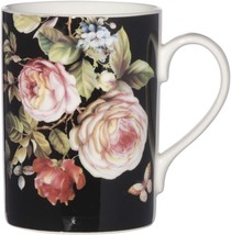 Set of 4 Moonlight Rose Chintz  Stoneware 14oz Mug - £43.48 GBP