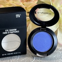 Mac Eye Shadow - COBALT Satin - Full Size New In Box Free Shipping - $15.79