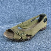 Skechers  Women Flat Shoes Brown Leather Slip On Size 9 Medium - £19.46 GBP