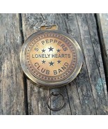 Royal S Peppers World Map Compass Lonely Band Vintage Instrument Marine ... - $508.49 MXN