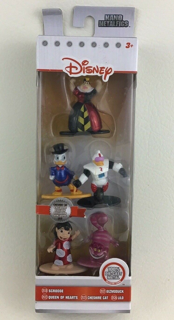 Nano Metalfigs Disney Characters Die Cast Metal Figures Scrooge Lilo Jada Toys  - £13.19 GBP