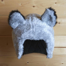 Headztrong Silver Fox Furry Ski Helmet Cover - $92.95