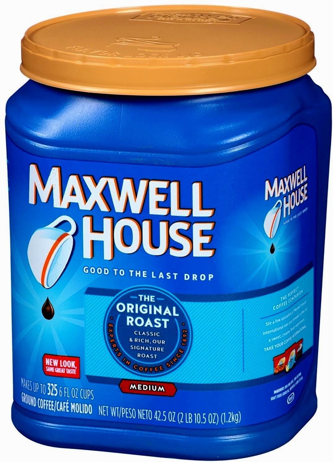 Maxwell House Ground Coffee Original Roast Blend 48 Oz Arabica   (42.5 Oz.) - $20.27