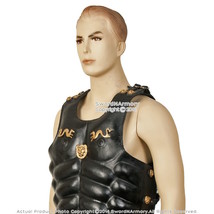 Roman Lion Genuine Leather Cuirass Breast Plate Armor Legion Armour with... - $197.98