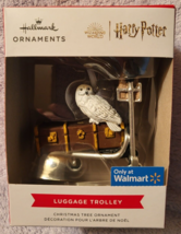Hallmark 2022 Harry Potter Luggage Trolley Ornament - WalMart Exclusive NIB - £15.45 GBP
