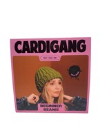 Cardigang 100% Wool Crocodile Rock Green Beginner Beanie Knit Kit - €46,88 EUR