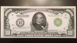 Reproduction United States 1928 Bill Federal Reserve Note, St Louis Copy - £3.13 GBP