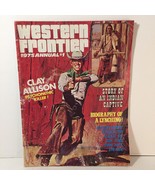 Vintage Western Mag.  WESTERN FRONTIER  PHOTO &amp; ART ILLUSTRATED Stories ... - £10.10 GBP