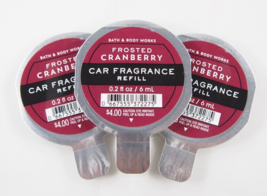 (3) Bath &amp; Body Works Frosted Cranberry Scentportable Fragrance Refill N... - $12.83