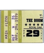 Vintage Boomtown Rats Concert Ticket Stub April 29 1979 Detroit Michigan - £27.24 GBP