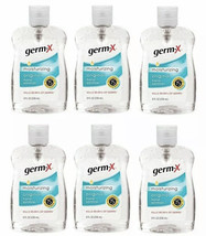 SHIP N 24 HRS-6ea 8oz Bottles Germ-X Instant Original Hand Sanitizer 63% Alcohol - £15.03 GBP