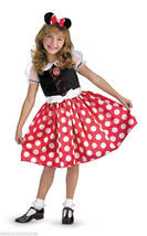 Licensed Mickey Mouse Clubhouse Minnie Mouse Girls Halloween Costume Large 5036H - £18.06 GBP
