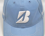 Bridgestone Tires Light Blue Golf Adjustable Adult Hat Baseball Cap Auto... - $11.00